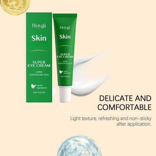 2pcs Hydrating And Firming Eye Cream - Daily Moisturizing And Softening for Eye Area, Moisturize, Firm, Smooth And Delicate Skin, Making It Look Youthful And Elastic, Mild Formula Friendly for Sensitive Skin, Suitable for All Skin Types