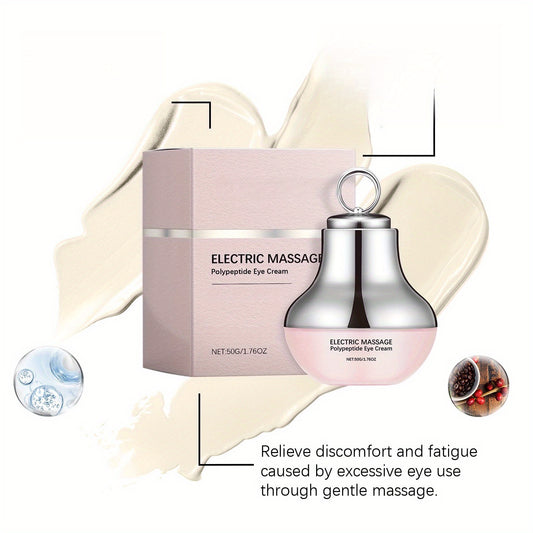 2pcs Electric Eye Cream & Neck Cream Set Suitable for All Skin Types, Firming Hydrating Under-Eye Gel for Wrinkle, Dark Circles &, Non-Greasy Travel-Friendly Skincare for & Dry Beige Complexion